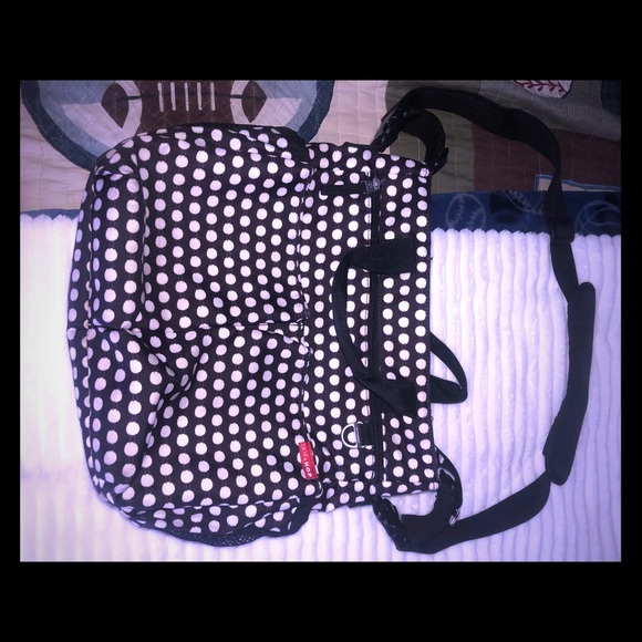 Like new Skip Hop polka dot diaper bag - Picture 1 of 3